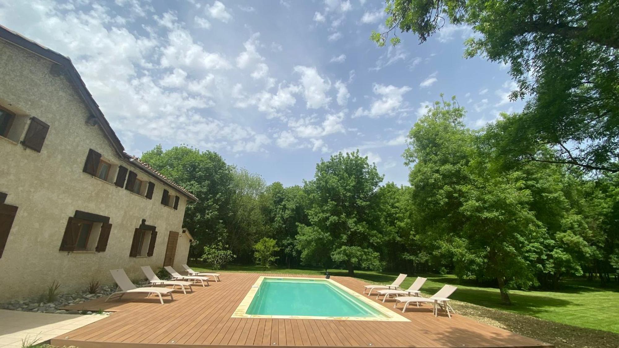 Gîte le Moulin Samsara Homps  Extérieur photo